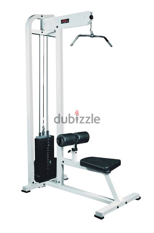 lat pull down machine like new 1