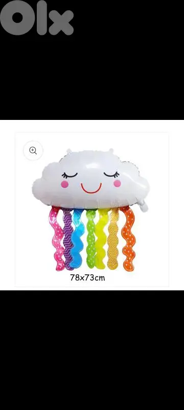 rainbow birthday decoration