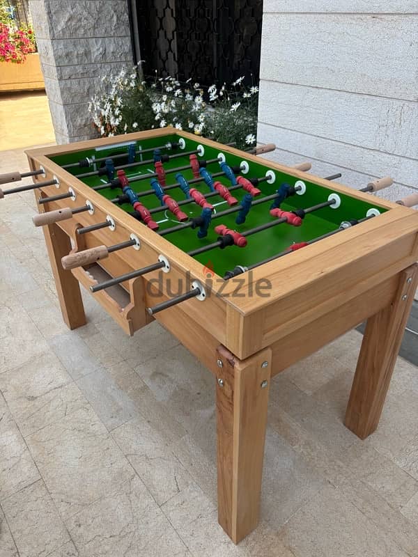 Zayn wood Babyfoot soccer table 0