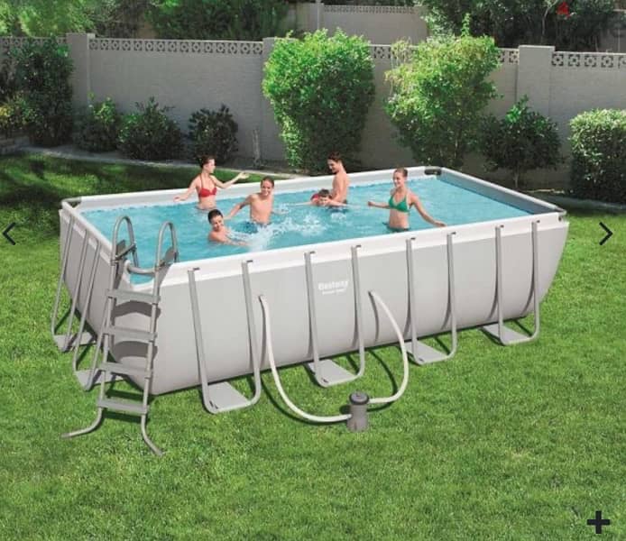 BESTWAY  POOL USED ONLY ONCE 4.88M X 2.44M X 1.22M 0