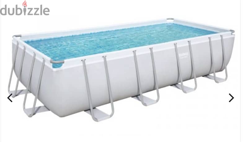 BESTWAY  POOL USED ONLY ONCE 4.88M X 2.44M X 1.22M 1