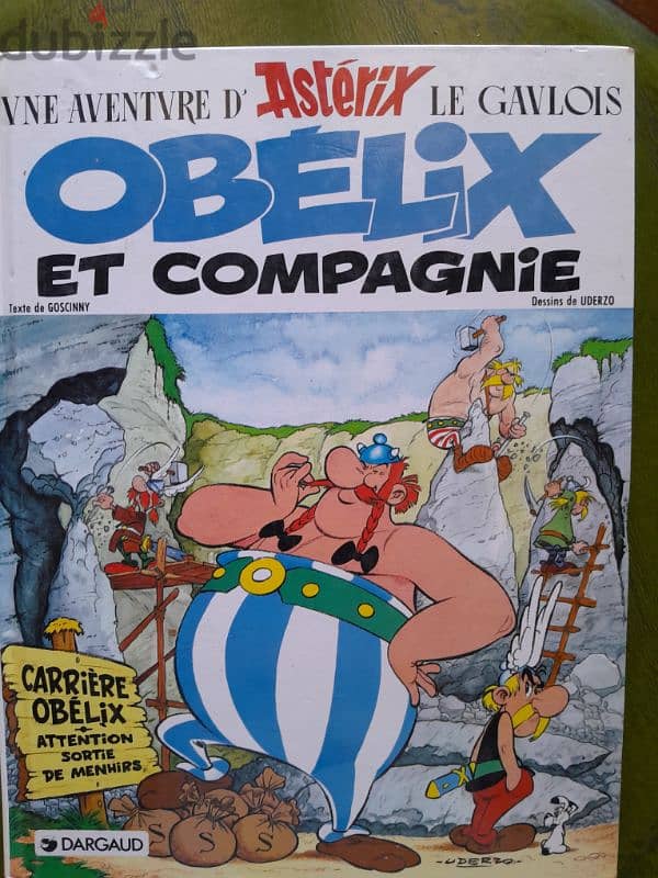 Asterix and Company 1976 First Edition Goscinny Uderzo Obelix Asterix 0