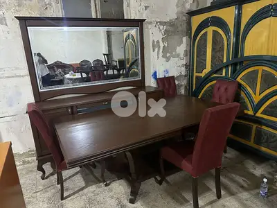 اوضة سفرة شغل توصاية ملبسة قشرة سنديان