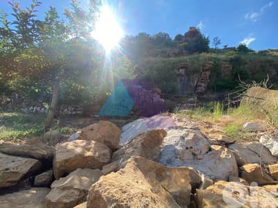 3300 m2 land+open mountain view for sale in Hrajel- أرض للبيع في حراجل