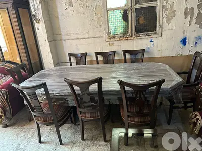 اوضة سفرة ملكية خشب زان ولاتي كلا
