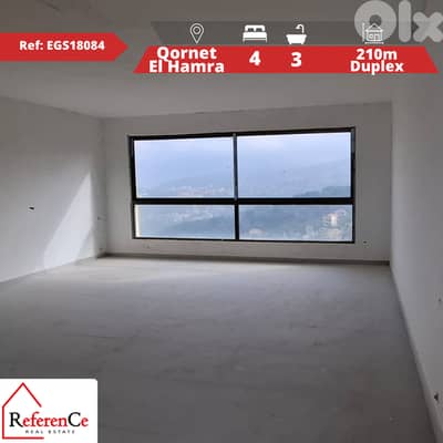 Duplex with Installment Qornet El Hamra دوبلكس بالتقسيط في قرنة الحمرا