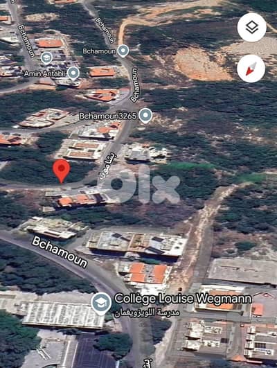 8650 Sqm | 3 Plots for sale in Bchamoun منطقة بشامون المدارس |