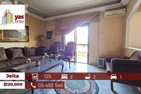 Jeita 125m2 | Well Maintained |Decorated | Prime Location | TO/RB/DO |