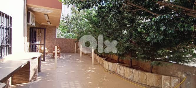 Apartment + Terrace for rent in Adonis شقة للاجار في ادونيس