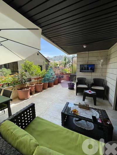 LUX Furnished 310m2 Duplex+Terrace 4 sale in Beit El Chaar-بيت الشعار