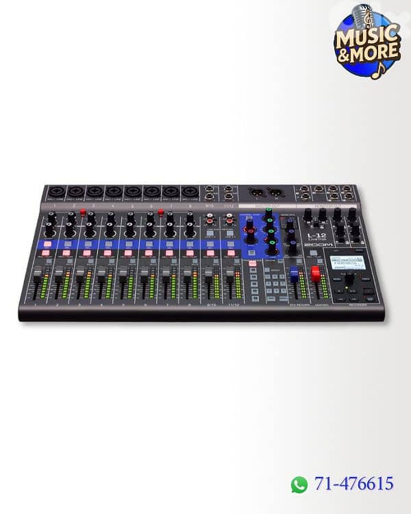 Zoom L12 Digital Mixer audio interface 0