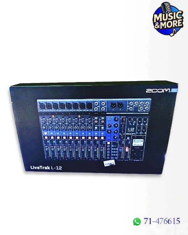 Zoom L12 Digital Mixer audio interface 5