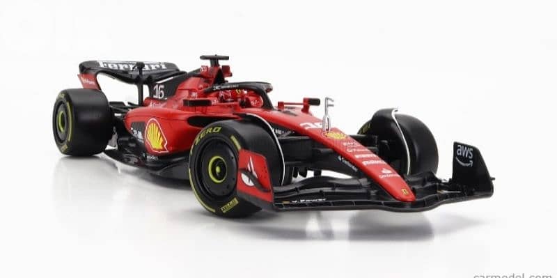 C. Leclerc Ferrari SF23 #16 ( Season 2023) diecast car model 1;18 3