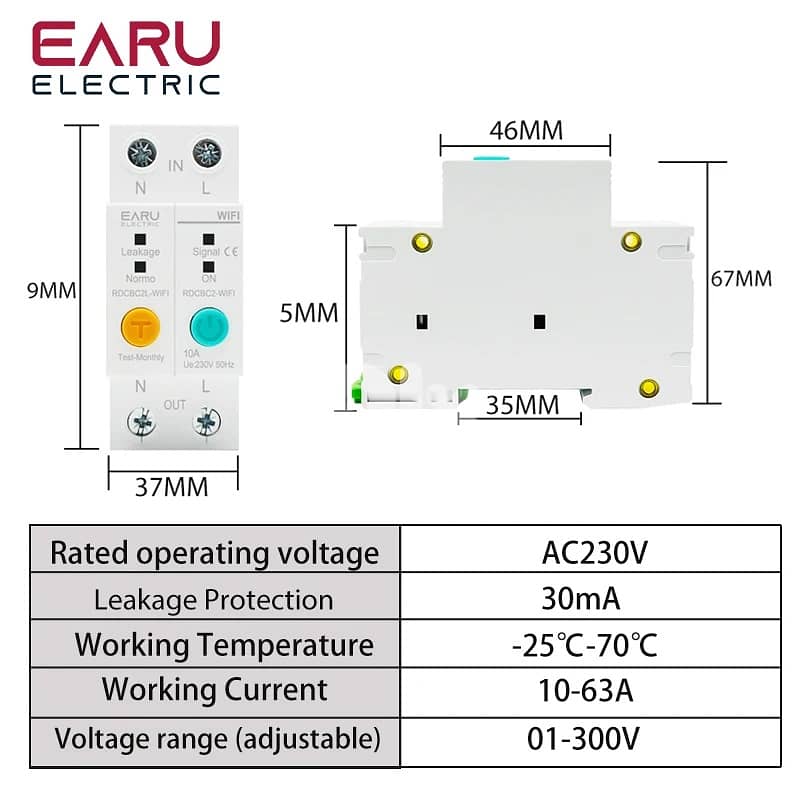 eWelink Smart Circuit Breaker 2P, 3P 3