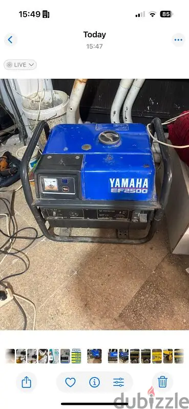generator yamaha 2500 made in japan