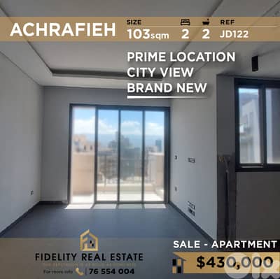 Apartment for sale in Achrafieh JD122 شقة للبيع في الأشرفية،