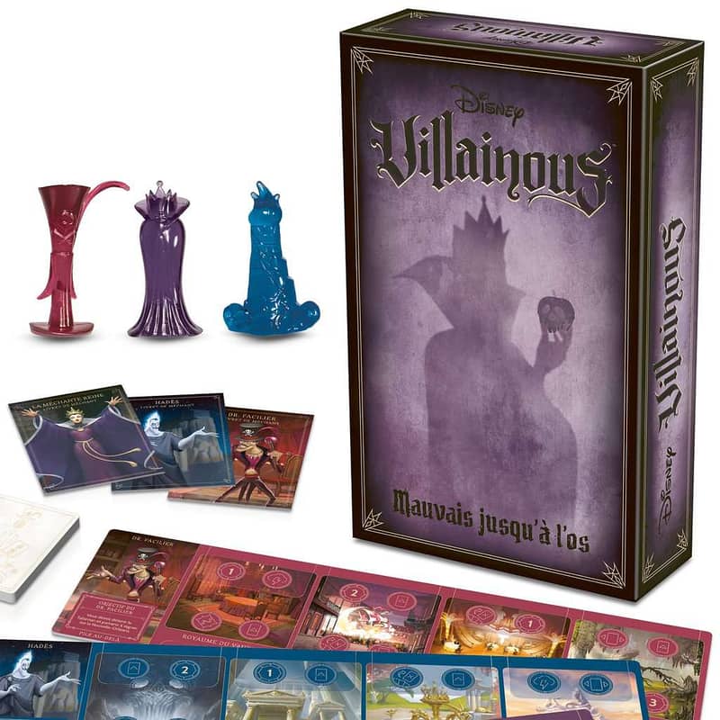 Disney Villainous - Wicked to The Core Board Game (French Edition) 0