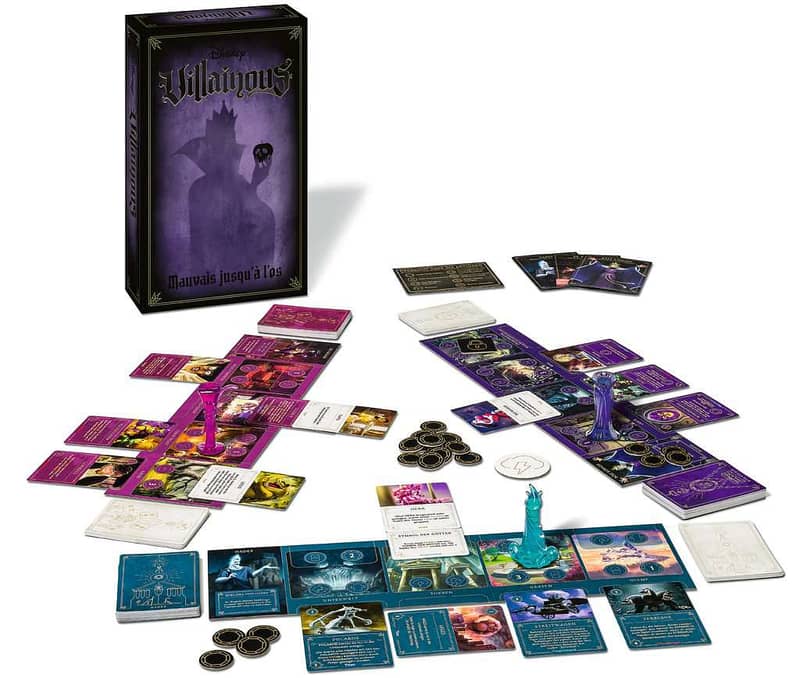 Disney Villainous - Wicked to The Core Board Game (French Edition) 1