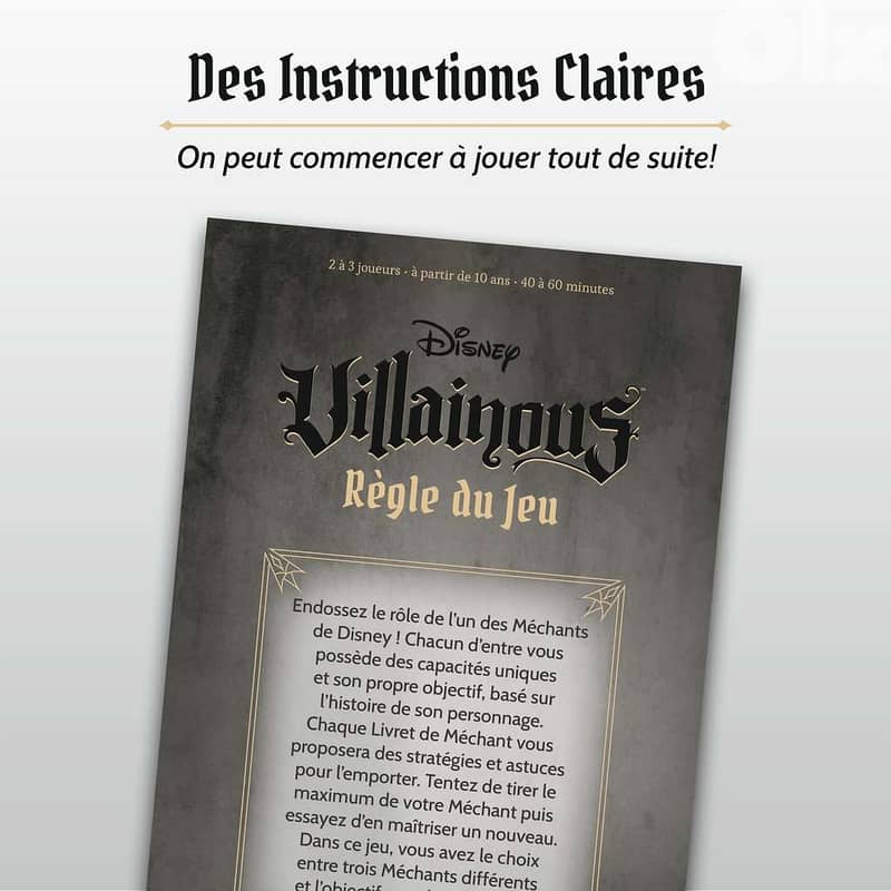 Disney Villainous - Wicked to The Core Board Game (French Edition) 3