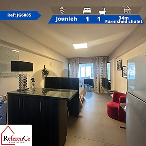 Furnished chalet for rent in Jounieh شالية مفروشة في جونية للايجار