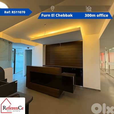 Specious office for rent Furn El Chebbak مكتب واسع للإيجار فرن الشباك