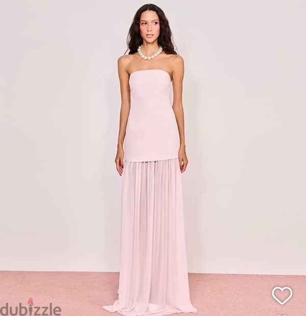 festan light pink dress new in tag 0