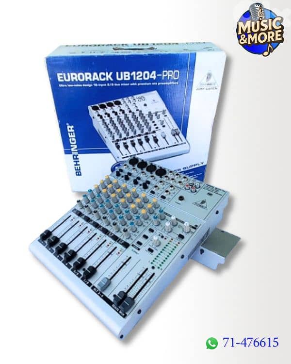Behringer UB1204-Pro Analog Mixer 4
