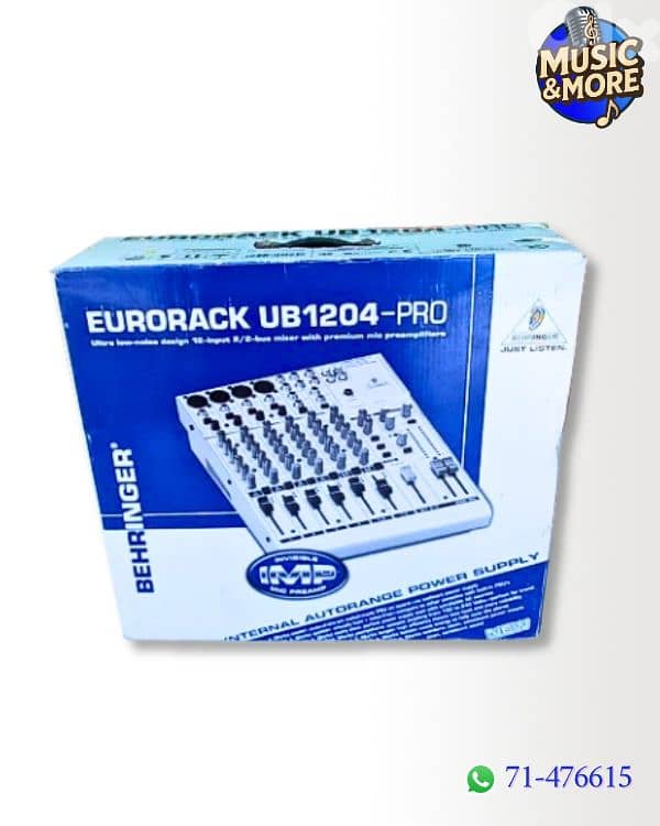 Behringer UB1204-Pro Analog Mixer 5