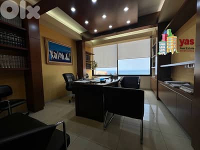 Kaslik 200m2 | Decorated Office | Prime Location | High End | EH