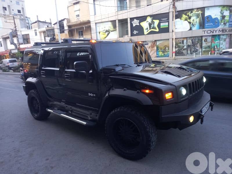 Hummer H2 2009 limited magna charged only 1 in lebanon 1