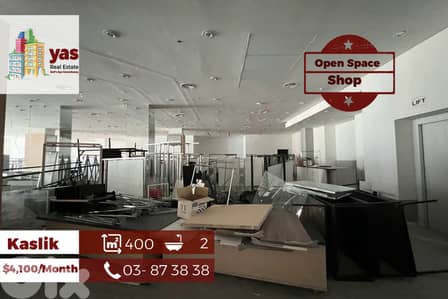 Kaslik 450m2 | Shop | Open Space | Generous Dimensions | EH