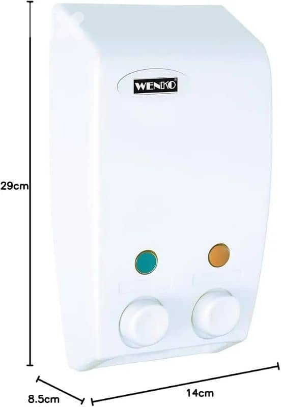wenko soap dispenser 2x450ml 1