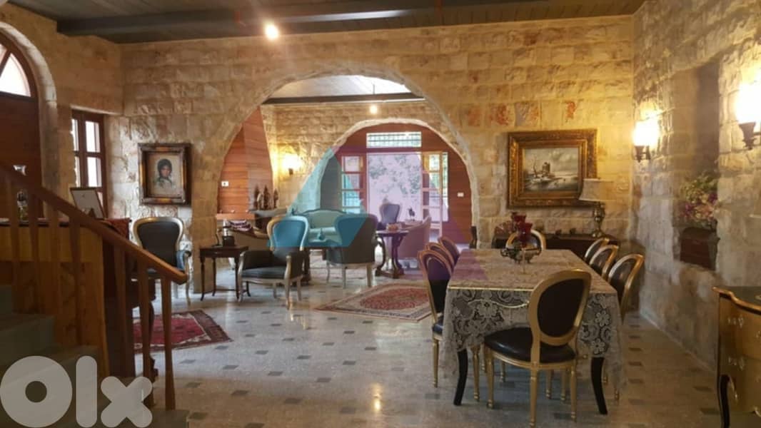 400m2 lebanese traditional house + land 200m2 for sale in beit chabeb 0