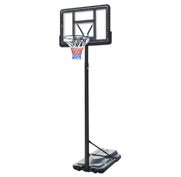 Portable Adjustable basketball hoop /Big water base / board 110 x 76 1