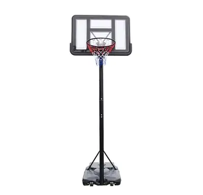 Portable Adjustable basketball hoop /Big water base / board 110 x 76