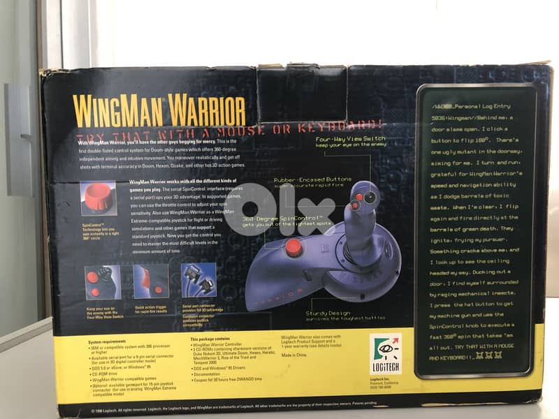 Joystick Logitech Wingman Worrior 1