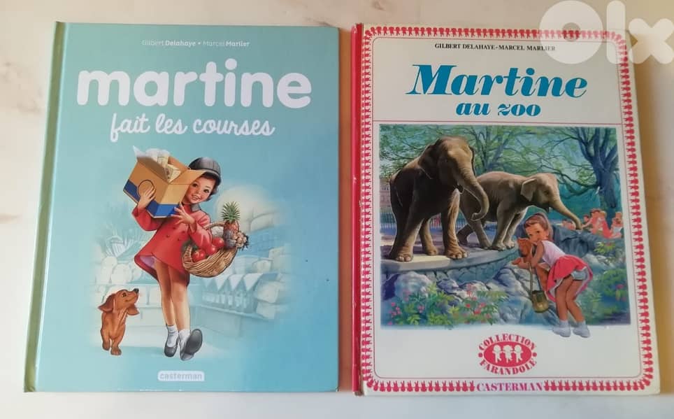 Martine story books french 7 for 21$ /each for 4$ 0
