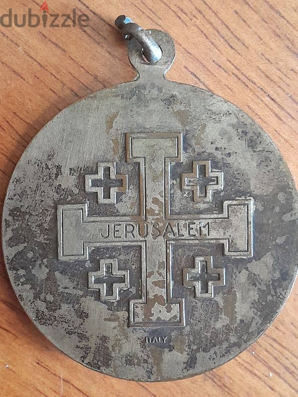Authentic Medaglia del Santo Volto di Cristo "Ecce Homo" 1960 embossed 1