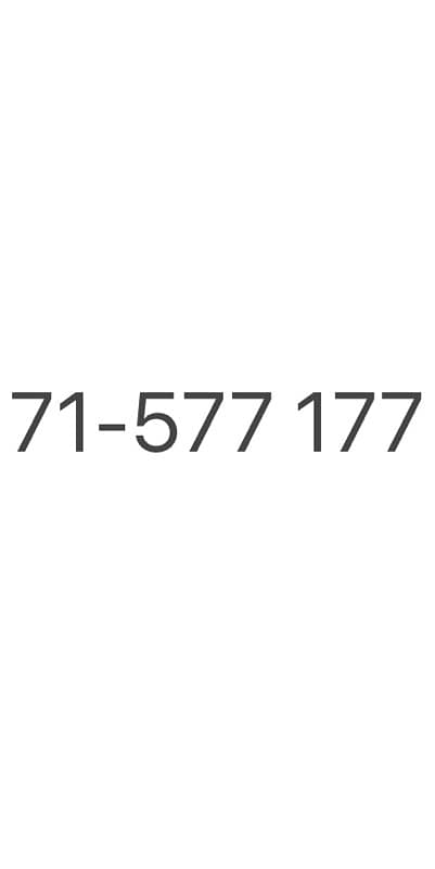 Touch Golden Fixed Number 0