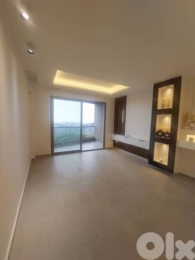 Fully Decorated New Apartment in Zakrit, Metn with Sea View.