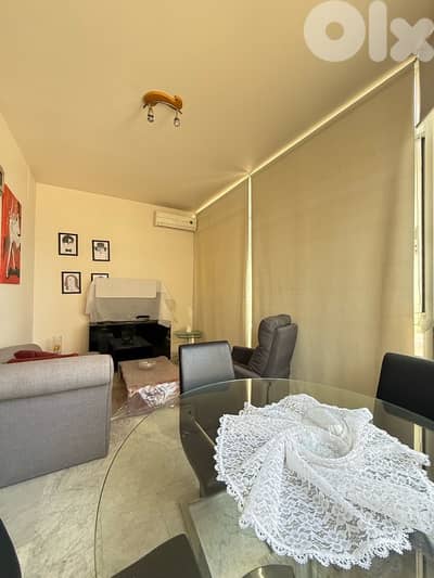 Furnished Apartment in a nice street in Naccache W/ partial sea view.