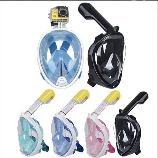 snorkeling mask Anti-fogging Viewing Window/4$ delivery 0