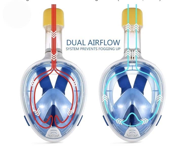 snorkeling mask Anti-fogging Viewing Window/4$ delivery 2