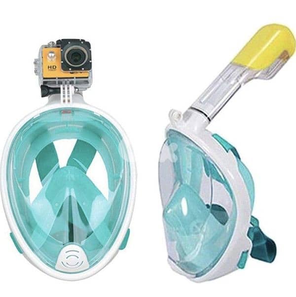 snorkeling mask Anti-fogging Viewing Window/4$ delivery 7