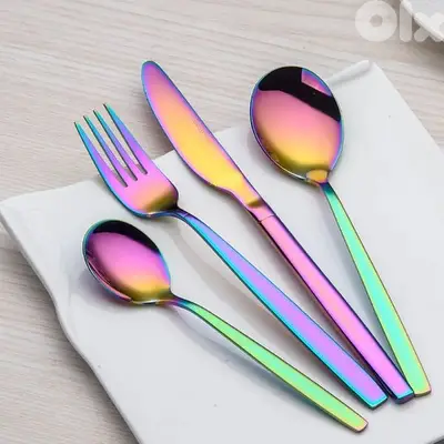 Ernesto rainbow finish stainless steel 18/0