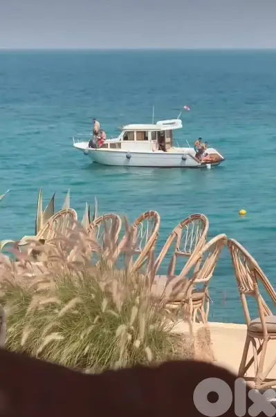 Boat driving lesson