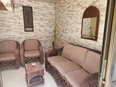 Small Apartment +Terrace fully furnished, 400 only