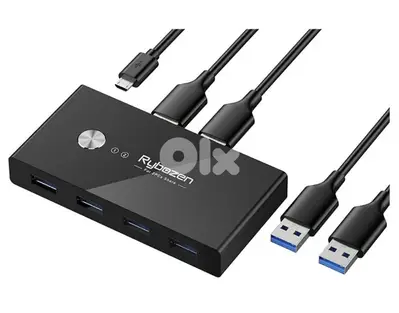RYBOZEN,USB 3.0 Switch Selector,2 PC Sharing 4 USB Devices/4$ delivery