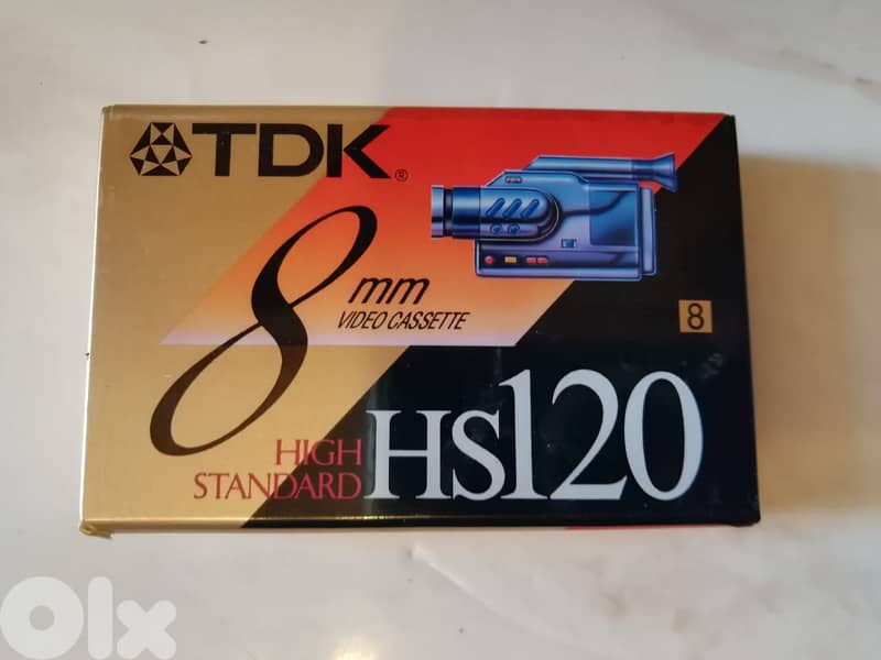 8mm camera cassettes new sealed 10$ each cassette 2