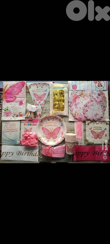 butterfly birthday decoration 1